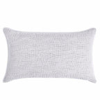 Διακοσμητική Μαξιλαροθήκη Charisma Cotton Net White 30X50